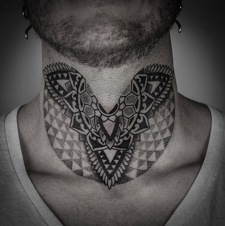 Tattoos - blackwork dotwork - 129693